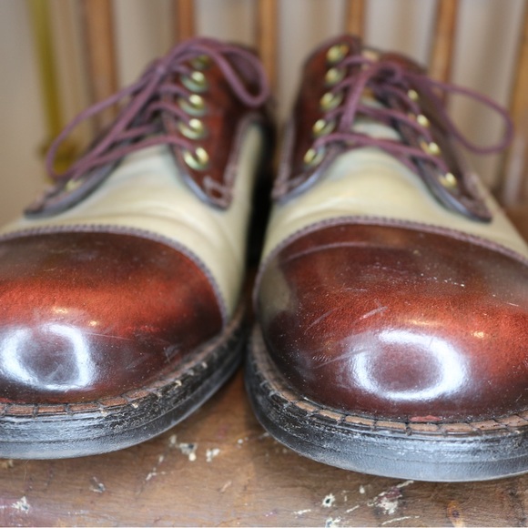 Leather Oxford wedge shoe Hanlons - Picture 2 of 6